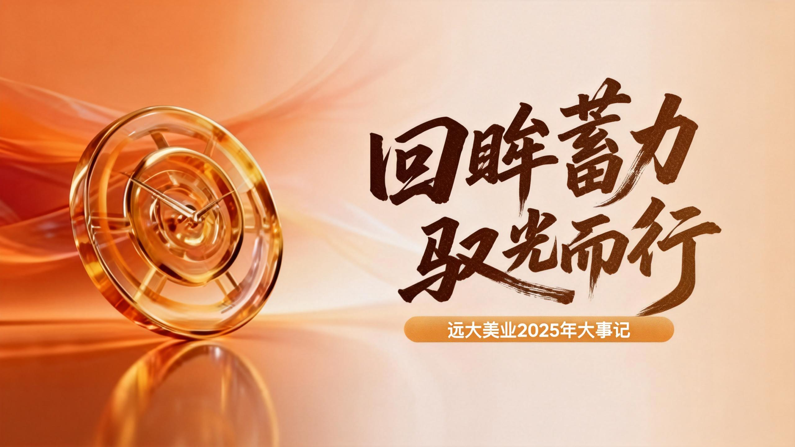 回眸蓄力 驭光而行｜远大美业集团2025年度大事记